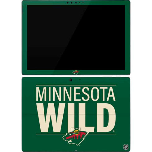 NHL Minnesota Wild Lineup Surface Pro 7 Skin