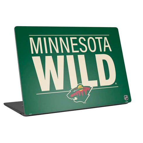 NHL Minnesota Wild Lineup Universal Laptop 16.6in (13.4 x 9.7in) Skin