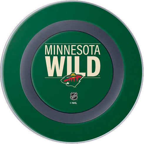 NHL Minnesota Wild Lineup Wireless Charger Skin