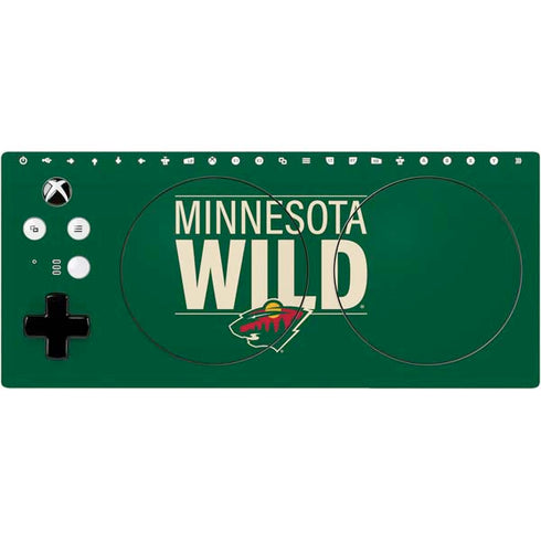 NHL Minnesota Wild Lineup Xbox Adaptive Controller Skin