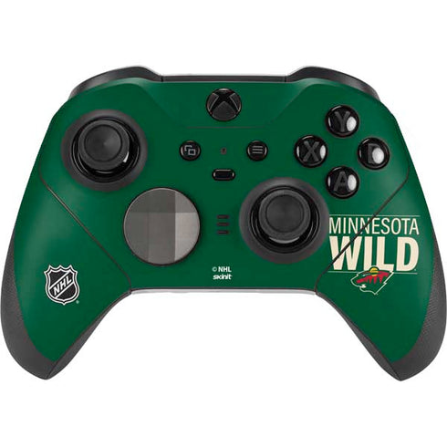 NHL Minnesota Wild Lineup Xbox Elite Wireless Controller Series 2 Skin