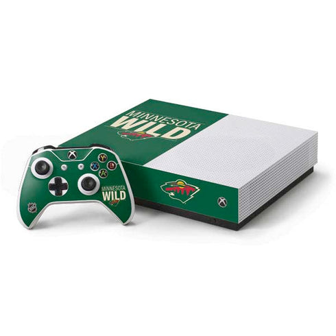 NHL Minnesota Wild Lineup Xbox One S All-Digital Edition Bundle Skin