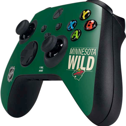 NHL Minnesota Wild Lineup Xbox Series X Controller Skin