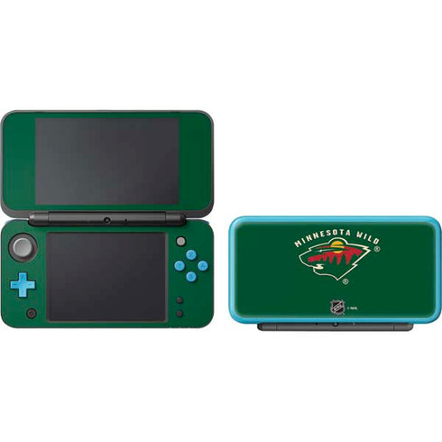 NHL Minnesota Wild Solid Background Nintendo 2DS XL (2017) Skin