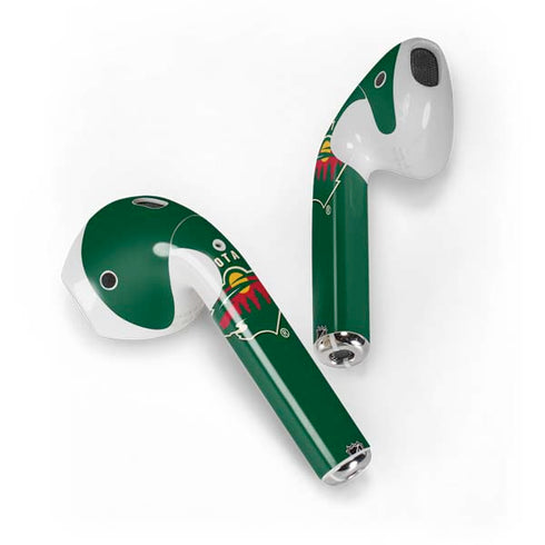 NHL Minnesota Wild Solid Background Apple AirPods Skin
