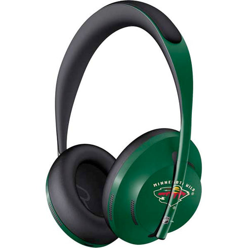 NHL Minnesota Wild Solid Background Bose Noise Cancelling Headphones 700 Skin