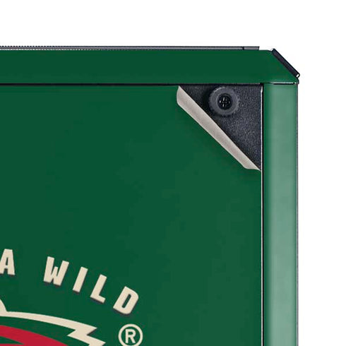 NHL Minnesota Wild Solid Background Cooler Master MasterBox Q300L Mini Tower Skin