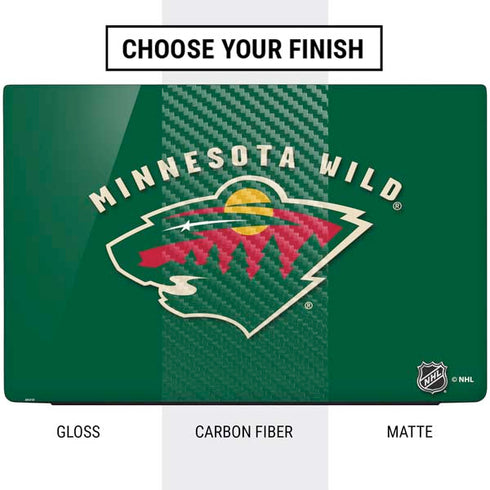 NHL Minnesota Wild Solid Background Dell Vostro Skin