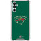 NHL Minnesota Wild Solid Background Galaxy A13 5G Clear Case