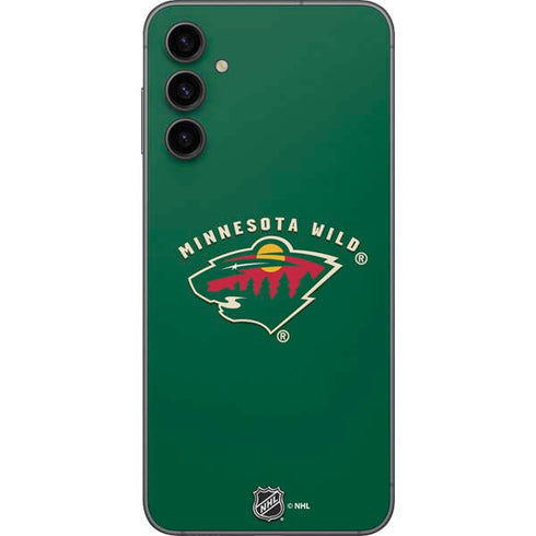 NHL Minnesota Wild Solid Background Galaxy A14 5G Skin