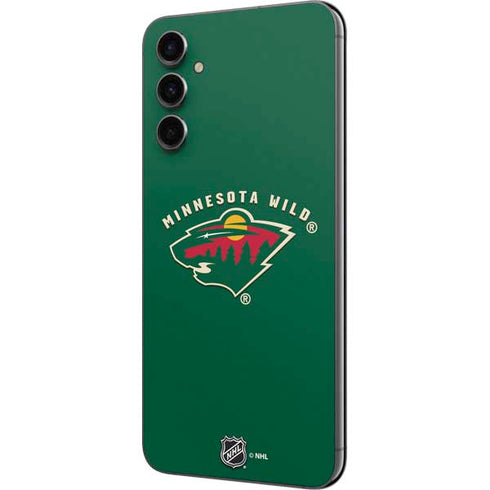 NHL Minnesota Wild Solid Background Galaxy A14 5G Skin