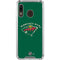 NHL Minnesota Wild Solid Background Galaxy A30 Clear Case