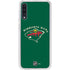 NHL Minnesota Wild Solid Background Galaxy A50 Clear Case