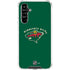 NHL Minnesota Wild Solid Background Galaxy A54 5G Clear Case
