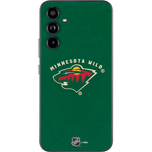 NHL Minnesota Wild Solid Background Galaxy A54 5G Skin