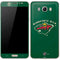 NHL Minnesota Wild Solid Background Galaxy J7 Skin