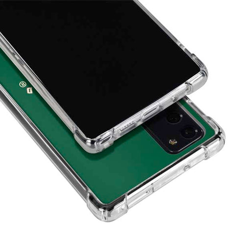 NHL Minnesota Wild Solid Background Galaxy Note20 5G Clear Case