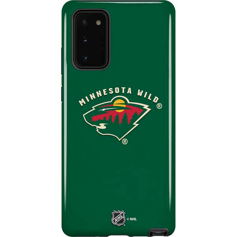 NHL Minnesota Wild Solid Background Galaxy Note20 5G Pro Case