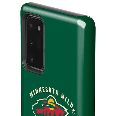 NHL Minnesota Wild Solid Background Galaxy Note20 5G Pro Case