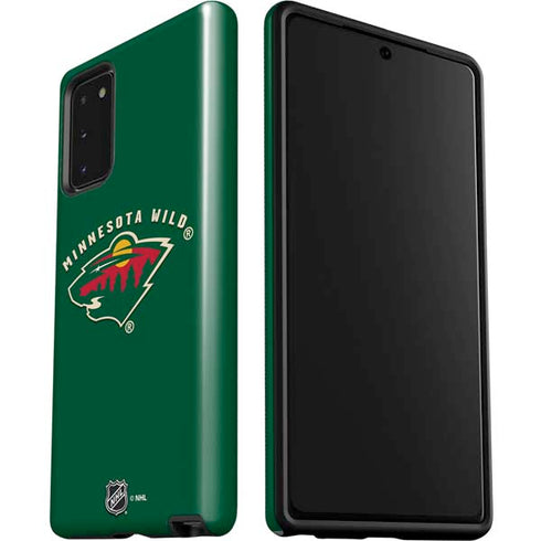 NHL Minnesota Wild Solid Background Galaxy Note20 5G Pro Case