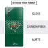NHL Minnesota Wild Solid Background Galaxy Note20 5G Skin