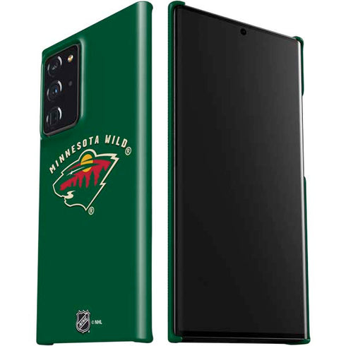 NHL Minnesota Wild Solid Background Galaxy Note20 Ultra 5G Lite Case