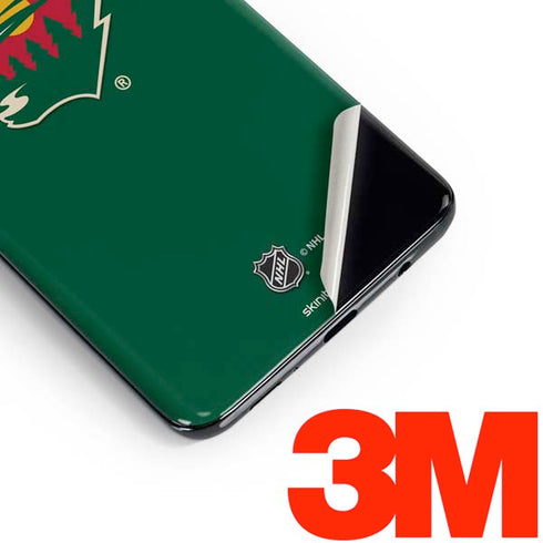 NHL Minnesota Wild Solid Background Galaxy S10 Plus Skin