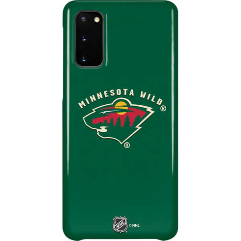 NHL Minnesota Wild Solid Background Galaxy S20 Lite Case