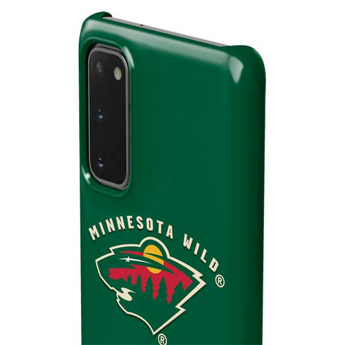 NHL Minnesota Wild Solid Background Galaxy S20 Lite Case
