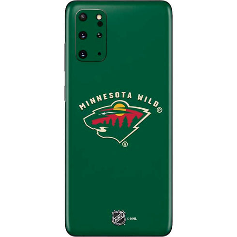 NHL Minnesota Wild Solid Background Galaxy S20 Plus Skin