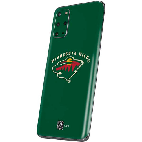 NHL Minnesota Wild Solid Background Galaxy S20 Plus Skin