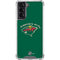 NHL Minnesota Wild Solid Background Galaxy S21 5G Clear Case