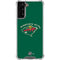 NHL Minnesota Wild Solid Background Galaxy S21 Plus 5G Clear Case