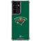 NHL Minnesota Wild Solid Background Galaxy S21 Ultra 5G Clear Case
