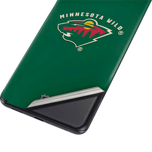 NHL Minnesota Wild Solid Background Galaxy S21 Ultra 5G Skin
