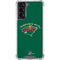 NHL Minnesota Wild Solid Background Galaxy S22 Clear Case