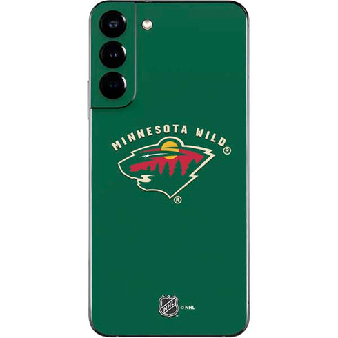 NHL Minnesota Wild Solid Background Galaxy S22 Plus Skin