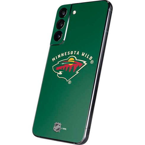 NHL Minnesota Wild Solid Background Galaxy S22 Plus Skin