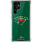 NHL Minnesota Wild Solid Background Galaxy S22 Ultra Clear Case