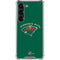 NHL Minnesota Wild Solid Background Galaxy S23 Clear Case