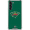NHL Minnesota Wild Solid Background Galaxy S23 Plus Clear Case