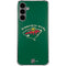 NHL Minnesota Wild Solid Background Galaxy S24 Plus Clear Case