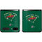 NHL Minnesota Wild Solid Background Galaxy Z Flip Skin