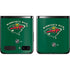 NHL Minnesota Wild Solid Background Galaxy Z Flip Skin