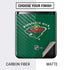 NHL Minnesota Wild Solid Background Galaxy Z Flip Skin