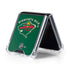 NHL Minnesota Wild Solid Background Galaxy Z Flip5 5G Clear Case