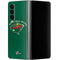 NHL Minnesota Wild Solid Background Galaxy Z Fold4 5G Skin
