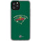NHL Minnesota Wild Solid Background iPhone 11 Pro Clear Case