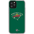 NHL Minnesota Wild Solid Background iPhone 11 Pro Clear Case