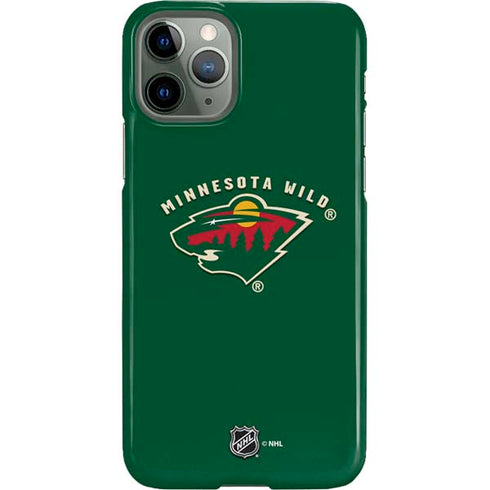 NHL Minnesota Wild Solid Background iPhone 11 Pro Lite Case